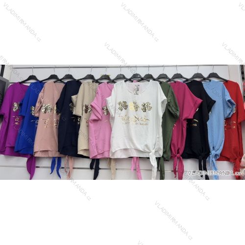 Women's Long Sleeve Hoodie Dress (S / M ONE SIZE) ITALIAN FASHION IMWA216095