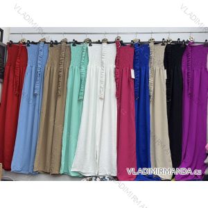Women's long oversize sleeveless jumpsuit GIORGIA (S/M ONE SIZE) ITALIAN FASHION IMWAD25918
