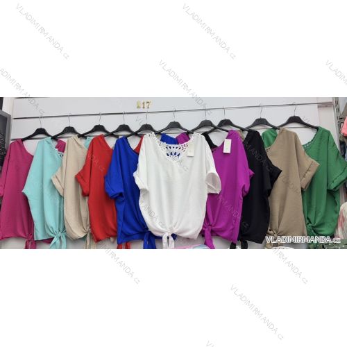 Women's Long Sleeve Hoodie Dress (S / M ONE SIZE) ITALIAN FASHION IMWA216095