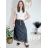 Women's Oversized Knitted Long Sleeve Sweater (S/M ONE SIZE) ITALIAN FASHION IMSN2416125 S / M / L dark blue