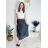 Women's Oversized Knitted Long Sleeve Sweater (S/M ONE SIZE) ITALIAN FASHION IMSN2416125 S / M / L dark blue