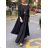 Women's Long Chiffon Short Sleeve Dress (S/M ONE SIZE) ITALIAN FASHION IMWGM23456