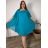Short elegant short sleeve women's dress (S/M/L ONE SIZE) ITALIAN FASHION IMPSH2570006