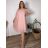 Short elegant short sleeve women's dress (S/M/L ONE SIZE) ITALIAN FASHION IMPSH2570006 50/52/54 dark emerald