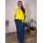 Tunic with pendant short sleeve women's oversized (54/56/58 ONE SIZE) ITALIAN FASHION IM425031