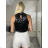 Women's glittery strapless crop top (S/M/L ONE SIZE) ITALIAN FASHION IMPSH246528 -   silver
 -   S / M / L