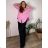 Elegant trousers with belt for women (S/M/L ONE SIZE) ITALIAN FASHION IM425057