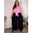 Elegant trousers with belt for women (S/M/L ONE SIZE) ITALIAN FASHION IM425057 54/56/58 light mint