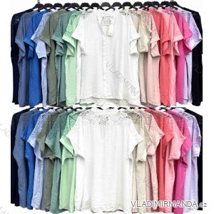 Women's Long Sleeve Shirt Dress (S/M ONE SIZE) ITALIAN FASHION IMWD232607