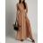 Women's short sleeve summer casual dress (S/M/L ONE SIZE) ITALIAN FASHION IMWGB25022