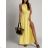 Women's short sleeve summer casual dress (S/M/L ONE SIZE) ITALIAN FASHION IMWGB25022
