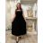 Women's Oversized Knitted Long Sleeve Sweater (S/M ONE SIZE) ITALIAN FASHION IMSN2416125 S/M/L black