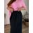 Elegant trousers with belt for women (S/M/L ONE SIZE) ITALIAN FASHION IM425057