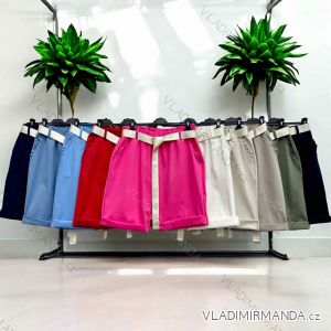 Women's oversized shorts with belt (54/56/58 ONE SIZE) ITALIAN FASHION IMWT251117