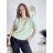Tunic with pendant short sleeve women's plus size (3XL/4XL ONE SIZE) ITALIAN FASHION IMC23020