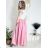 Women's long satin skirt (S/M/L ONE SIZE) ITALIAN FASHION IM323026