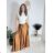 Women's long satin skirt (S/M/L ONE SIZE) ITALIAN FASHION IM323026