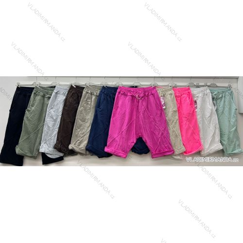 Elegant trousers with belt for women (S/M/L ONE SIZE) ITALIAN FASHION IM425057