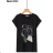 T-shirt short sleeve women's plus size (M-2XL) GLO-STORY GLO25WPO-5532