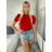 Long dress for women (UNI s-m) ITALIAN FASHION IMM20FL5620 -   red -   S / M