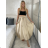 Women's long satin skirt (S/M/L ONE SIZE) ITALIAN FASHION IM323026