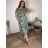 Women's Oversized Knitted Long Sleeve Sweater (S/M ONE SIZE) ITALIAN FASHION IMSN2416125  žlutá