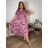 Women's Oversized Knitted Long Sleeve Sweater (S/M ONE SIZE) ITALIAN FASHION IMSN2416125  žlutá