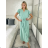 Women's 3/4 long sleeve shirt dress (XS/S/M ONE SIZE) ITALIAN FASHION IMD25030