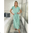 Women's 3/4 long sleeve shirt dress (XS/S/M ONE SIZE) ITALIAN FASHION IMD25030