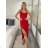 Women's Elegant Strapless Party Dress (S/M/L ONE SIZE) ITALIAN FASHION IMC24592