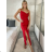 Women's Elegant Strapless Party Dress (S/M/L ONE SIZE) ITALIAN FASHION IMC24592 S / M / L red