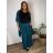 Women's Warm Long Sleeve Dress (L / XL ONE SIZE) ITALIAN FASHION IM421MIA