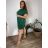 Shirt 3/4 sleeve ladies strip (4XL/5XL ONE SIZE) ITALSKÁ MÓDA IM422026