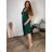 Long casual short sleeve women's dress, oversized (42/44/46 ONE SIZE) ITALIAN FASHION IMD2525370