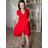 Women's short sleeve summer casual dress (S/M/L ONE SIZE) ITALIAN FASHION IMWGB25022