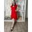 Women's short sleeve summer casual dress (S/M/L ONE SIZE) ITALIAN FASHION IMWGB25022