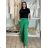 Women's Long Summer Muslin Pants (S/M ONE SIZE) ITALIAN FASHION IMD23325