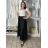 Women's long satin skirt (S/M/L ONE SIZE) ITALIAN FASHION IM323026