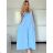 Women's long oversize sleeveless jumpsuit GIORGIA (S/M ONE SIZE) ITALIAN FASHION IMWAD25918