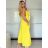 Women's Long Chiffon Short Sleeve Dress (S/M ONE SIZE) ITALIAN FASHION IMWGS231048 -   beige -   S / M