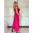 Women's long oversize sleeveless jumpsuit GIORGIA (S/M ONE SIZE) ITALIAN FASHION IMWAD25918