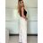 Women's short sleeve summer casual dress (S/M/L ONE SIZE) ITALIAN FASHION IMWGB25022 -   Light blue -   S / M
