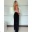 Elegant short long sleeve jacket and women's trousers set ALICE (S/M ONE SIZE) ITALIAN FASHION IMWHP25525