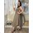 Long casual short sleeve women's dress, oversized (42/44/46 ONE SIZE) ITALIAN FASHION IMD2525370