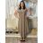 Long casual short sleeve women's dress, oversized (42/44/46 ONE SIZE) ITALIAN FASHION IMD2525370
