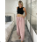 Elegant trousers with belt for women (S/M/L ONE SIZE) ITALIAN FASHION IM425057