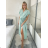 Women's 3/4 long sleeve shirt dress (XS/S/M ONE SIZE) ITALIAN FASHION IMD25030