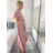 Women's 3/4 long sleeve shirt dress (XS/S/M ONE SIZE) ITALIAN FASHION IMD25030