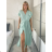 Women's 3/4 long sleeve shirt dress (XS/S/M ONE SIZE) ITALIAN FASHION IMD25030