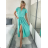 Women's 3/4 long sleeve shirt dress (XS/S/M ONE SIZE) ITALIAN FASHION IMD25030